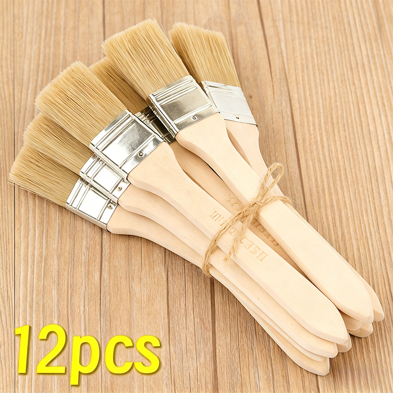 Wood Stain Brush - Набор профессиональных кистей для рисования (1-24