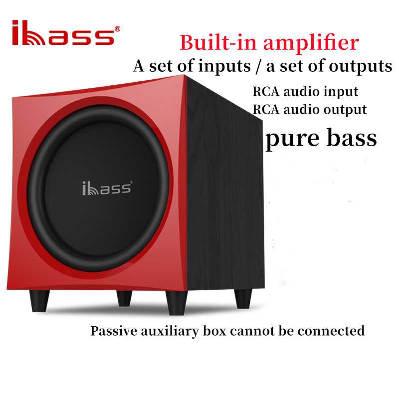 Home Improvement Videos - Ibass Active 12-дюймовый пиковый сабвуфер 300