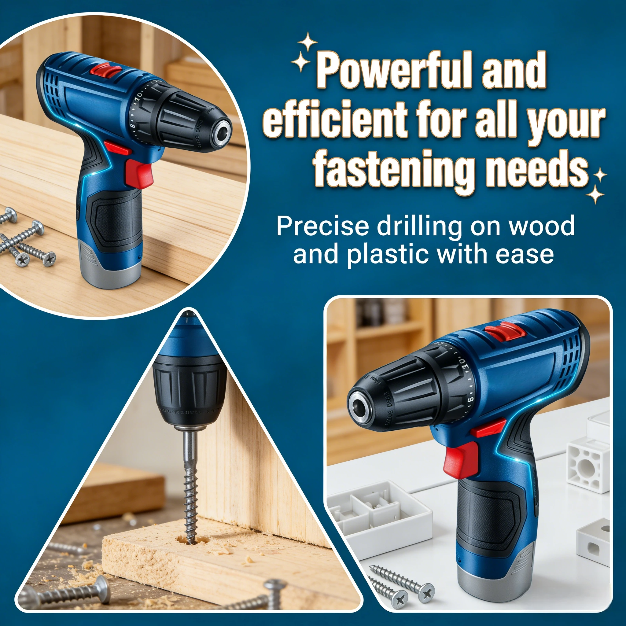 Home Improvement House - Аккумуляторная дрель-шуруповерт Bosch GSR 120-LI 12В,