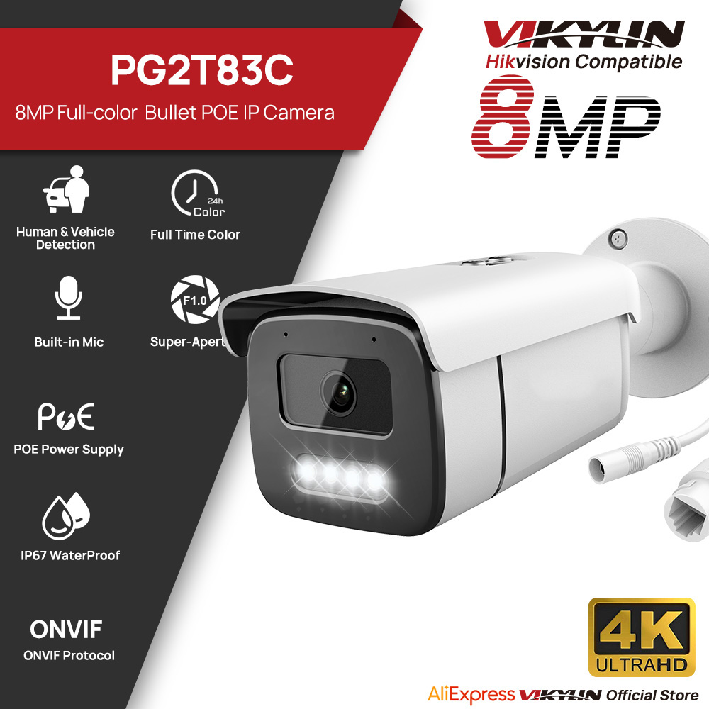 Home Improvement Videos - Уличная IP-камера Vikylin 8 МП с