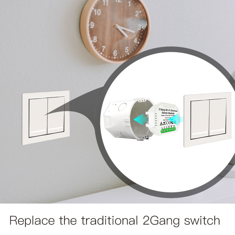 2Gang Wi-Fi диммер модуль выкл – обзор и цена Home Improvement And Diy
