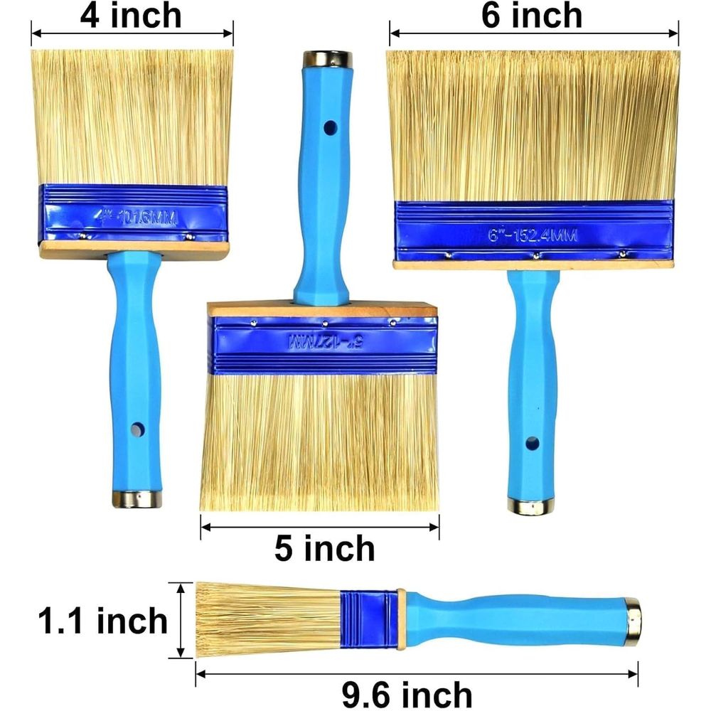 Набор из трех прочных кистей д – обзор и цена Wood Stain Brush