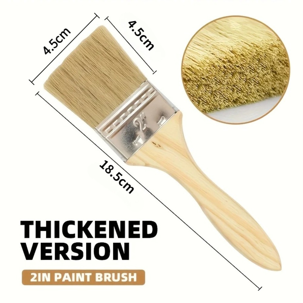 Набор деревянных кистей для по – обзор и цена Wood Stain Brush