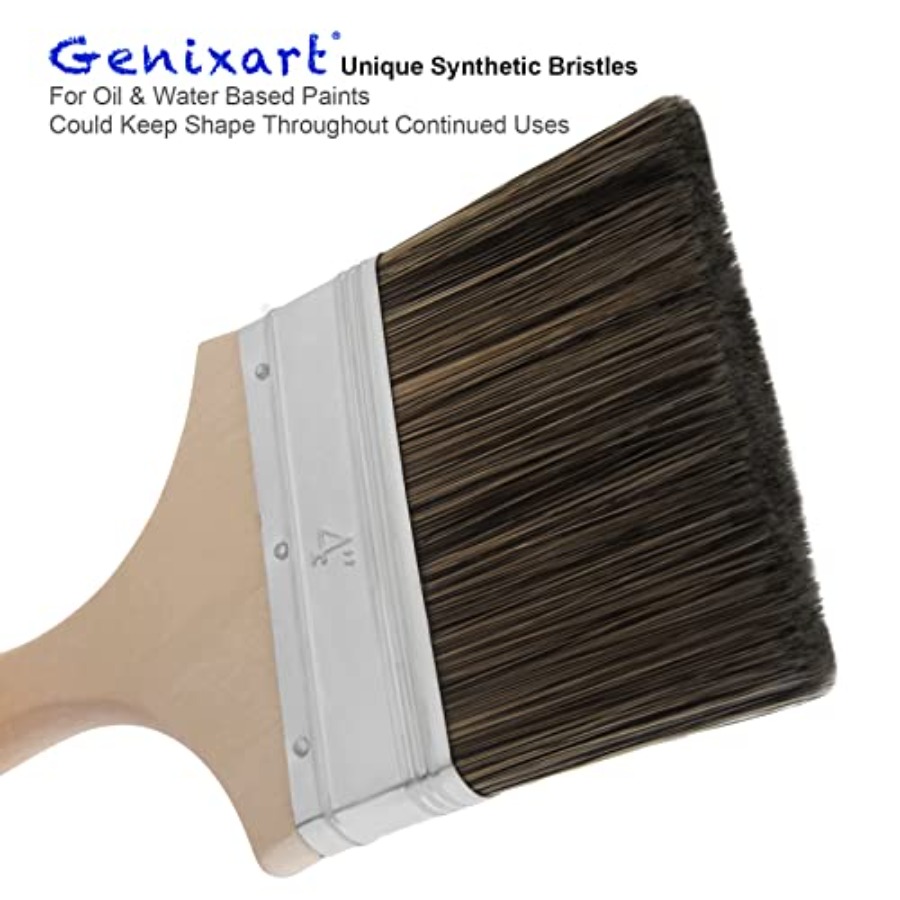 Двухсторонняя утолщенная кисть – обзор и цена Wood Stain Brush