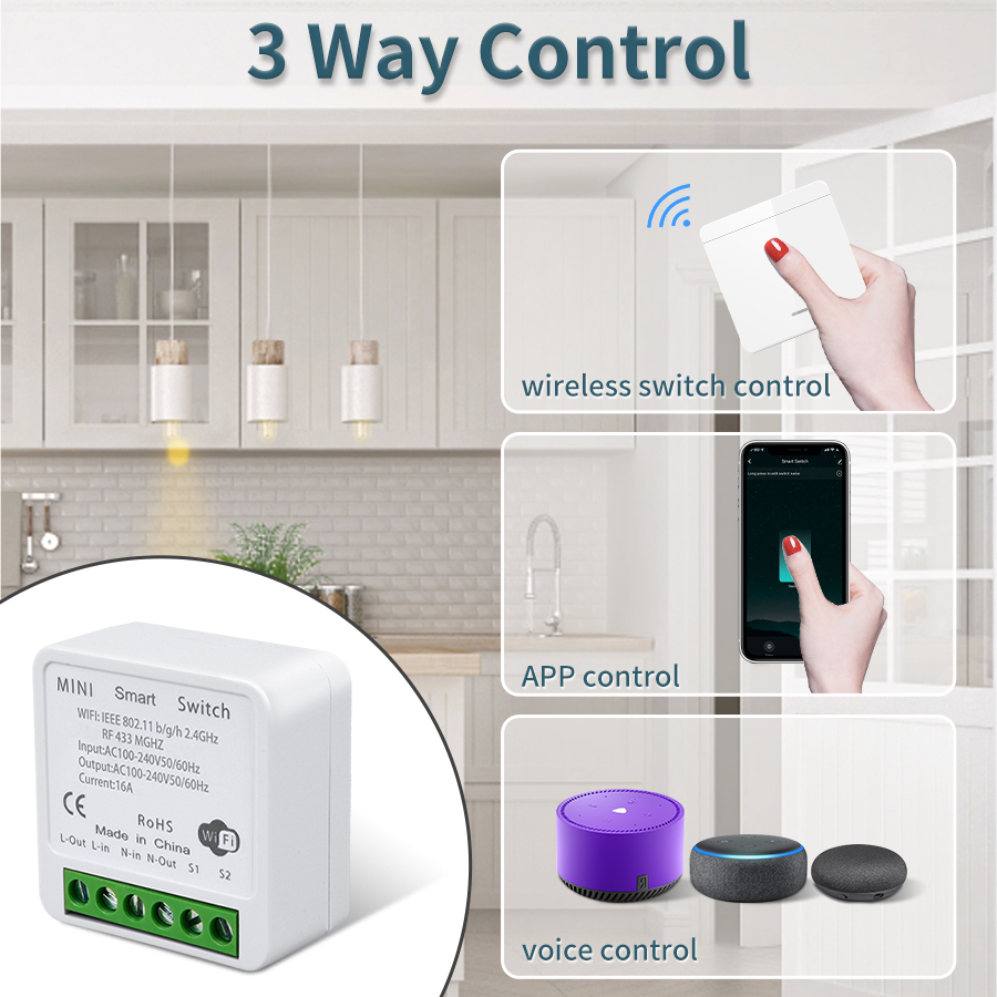 Умный выключатель с Wi-Fi, 16  – обзор и цена Home Improvement And Diy